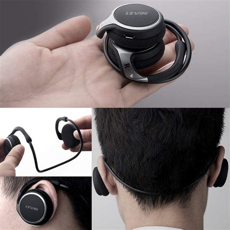 Levin Bluetooth 4.1 Headphones Neckband Wireless Sports Headset Over-Ear earbuds - Headsets