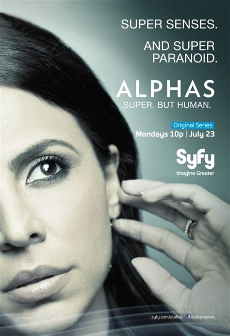 Alphas TV Poster #10 | Tv show quotes, Tv, Alpha