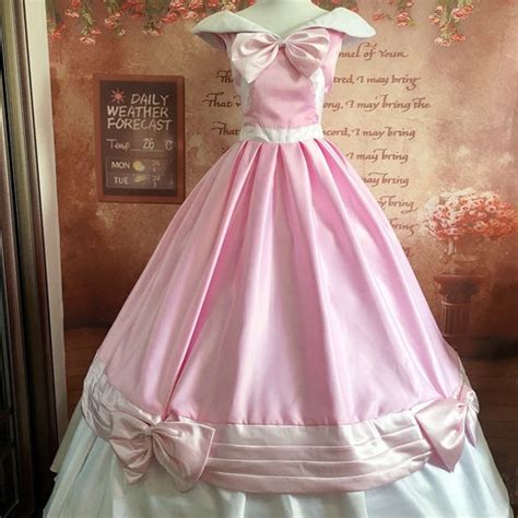 Cinderella Pink Dress Pink Cinderella Costume - Etsy