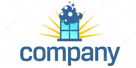 Window cleaning business logo | Window cleaning service logo — Stock Vector © nicefiles #3595101