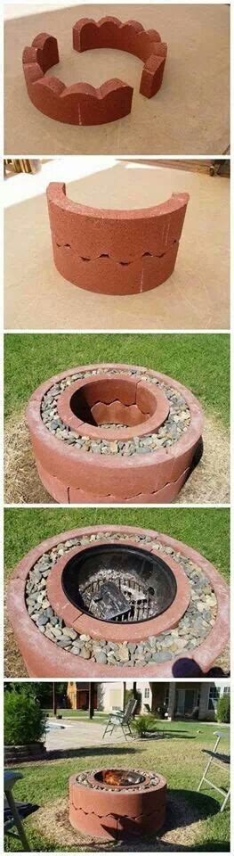 Fire ring | Backyard, Outdoor decor, Fire pit uses