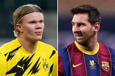 Man City could sign Lionel Messi AND Erling Haaland in huge transfer splurge as they focus on ...