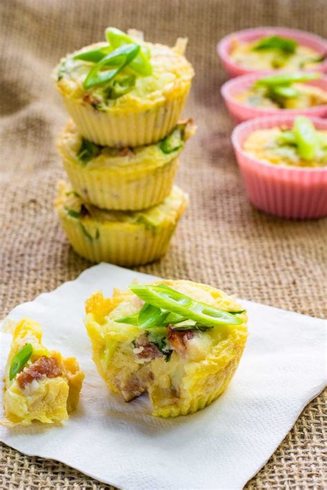 Keto Breakfast Muffins Recipe - Cheese and Bacon - (Zero Carbs)