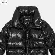 Compass Vintage Long Down Jacket | SMFK Official