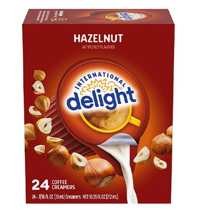 Hazelnut Coffee Creamer Singles 24 pack