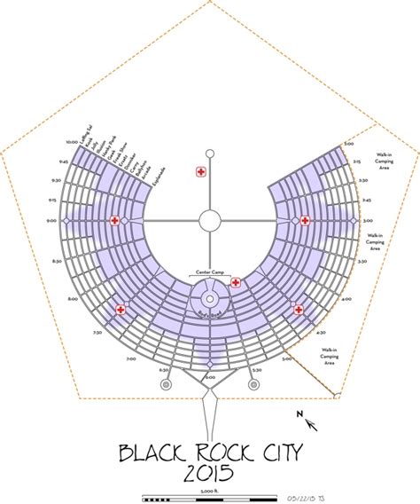 2015 Black Rock City Map | Burning Man