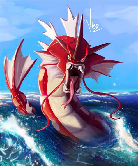 Red Gyarados Wallpapers - Wallpaper Cave