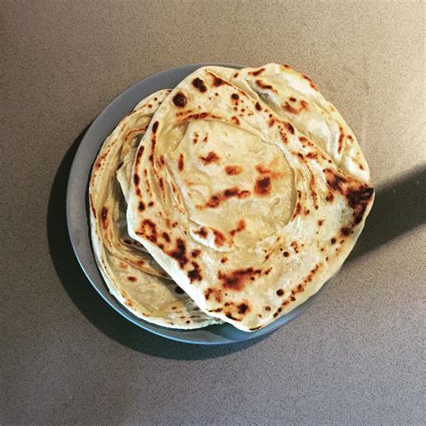 Roti Canai (Malaysian style roti) : r/Breadit