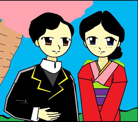 Rizal and O-sei-san by junewralley on DeviantArt