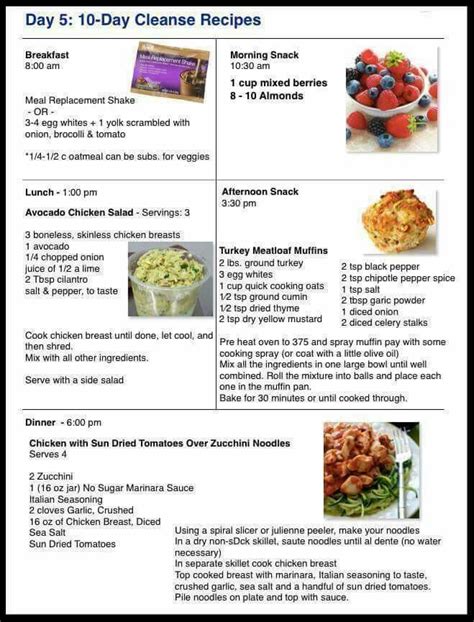 Advocare 10 Day Cleanse Breakfast Recipes | Bryont Blog