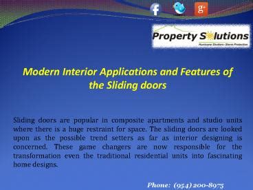 PPT – Modern Interior Sliding doors PowerPoint presentation | free to download - id: 70bbc6-NzkzO