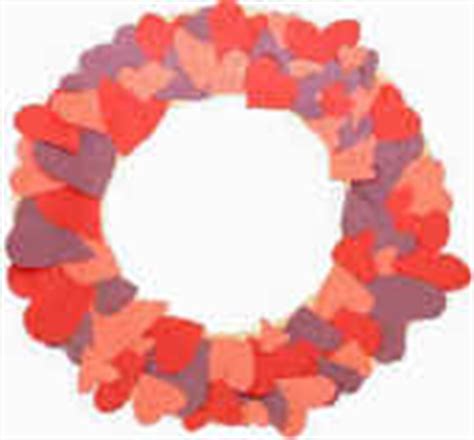 Paper Plate Heart Wreath