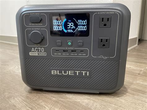 Bluetti AC70 Portable Power Station: Hands-On Review | Greener Ideal