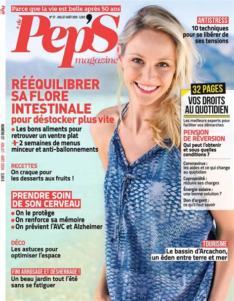 N°37 - juillet 2020 - Pep's Magazine - Mon kiosque Presse Uni-Medias