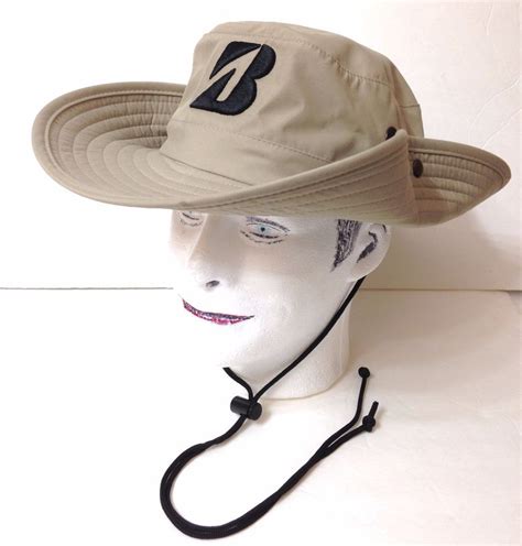 New Men BRIDGESTONE AUSSIE WIDE BRIM GOLF HAT Brimmed Bucket Outdoor ...