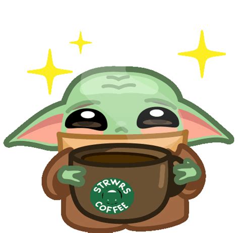 Baby Yoda Sticker - Baby Yoda - GIF-ləri kəşf edin və paylaşın