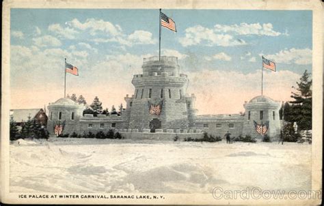 Ice Palace at Winter Carnival Saranac Lake, NY