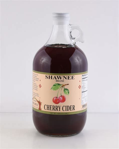 Cherry Apple Cider - Half Gallon - Shawnee Canning Company