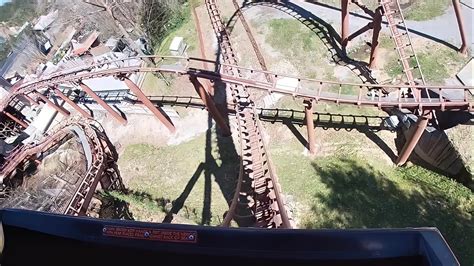 Tennessee Tornado Front Row On-Ride HD POV at Dollywood - YouTube