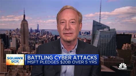 Microsoft president on pledging $20 billion to battle cyber attacks