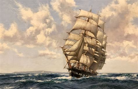 Homeward Bound c. 1930 by Montague Dawson (British) | Sailing, Old ...