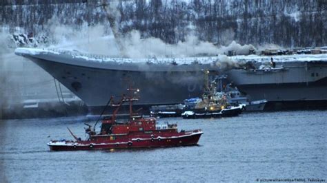 Lethal fire occurred onboard Russian Aircraft Carrier, Kuznetsov - Naval Post- Naval News and ...