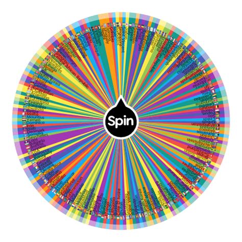 All Country Flags | Spin the Wheel - Random Picker