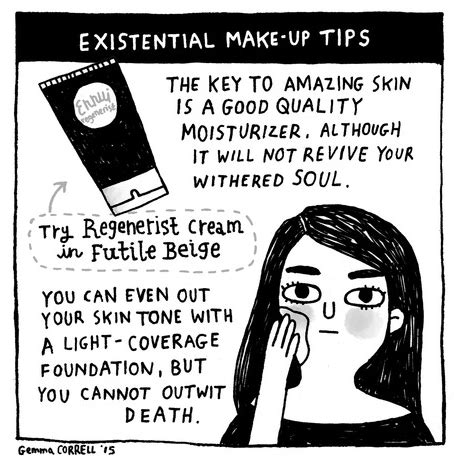 Gemma Correll's funny, self-deprecating cartoons - Talk Illustration