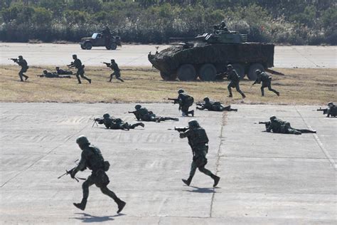 Taiwan military stages drill aimed at repelling China attack China ...