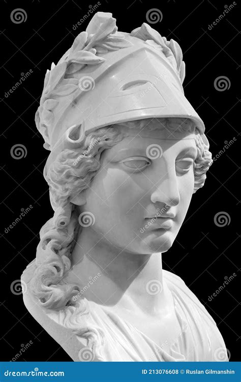 Greek Goddess Athena Statue Face - Kremi Png