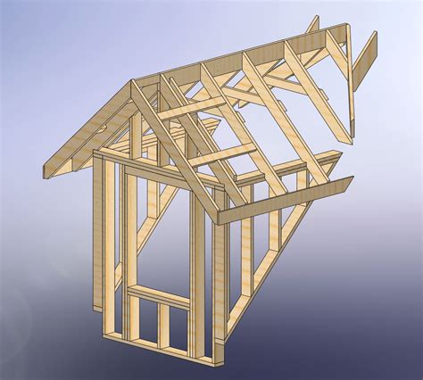 48x28 Garage with Attic and Six Dormers