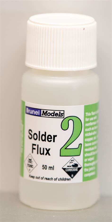 Solder Flux No: 2. 50ml | Brunel Models