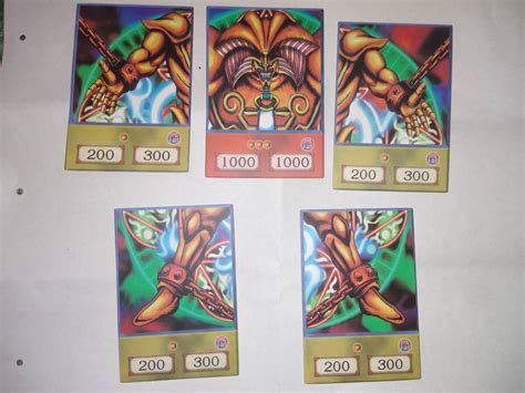 The 5 Cards of Exodia! by MikeCarter2018 on DeviantArt