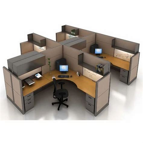 Wood Office Cubicle Workstation at Rs 20000/set in New Delhi | ID ...