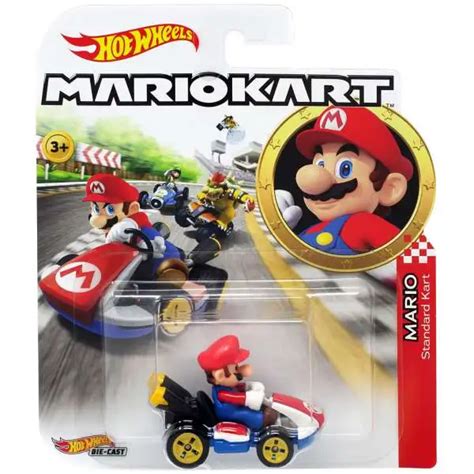 Hot Wheels Mario Kart Piranha Plant Slide 164 Track Set with Yoshi ...