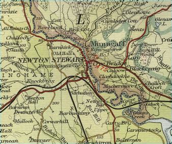 Newton Stewart Map