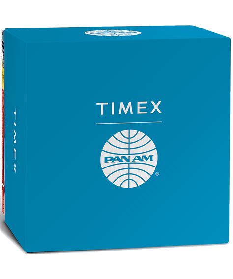Timex X PanAm Chronograph 42mm Leather Strap Watch - Timex EU