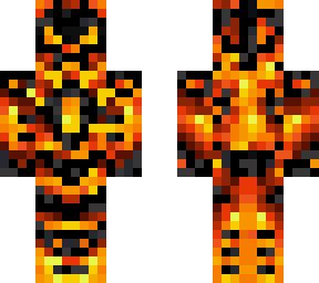 Fire Demon 2 | Minecraft Skin