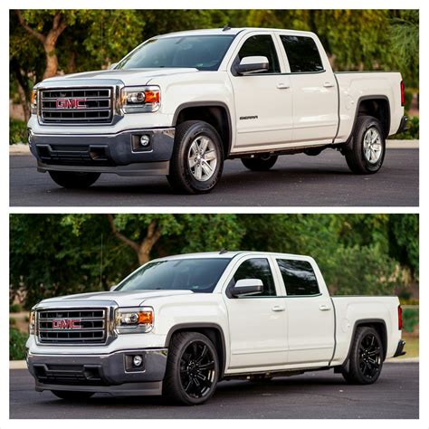 My 2014 Sierra - Finally Lowered with Wheels | GMC Truck Forum