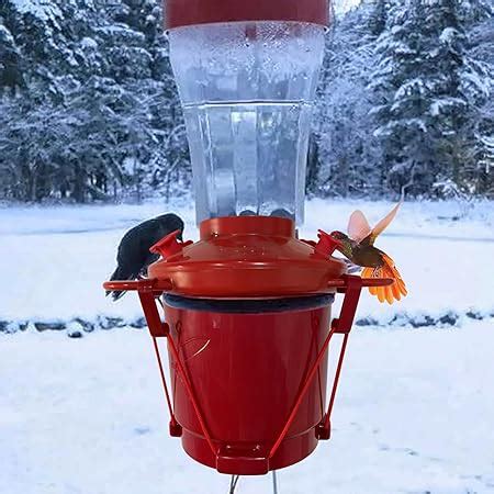 Amazon.com : Hummingbird Feeder Heater for Outdoors Warmer Attaches to Bird Feeder Bottom,Heated ...