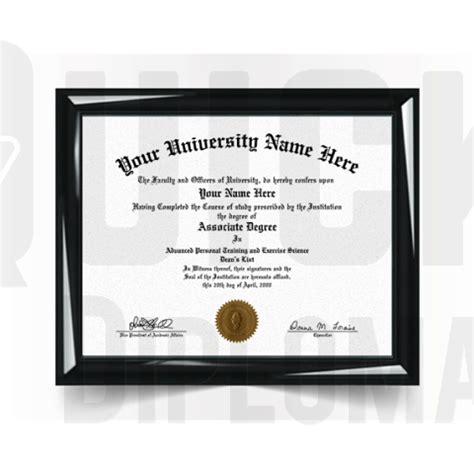 Replacement Associate Diploma