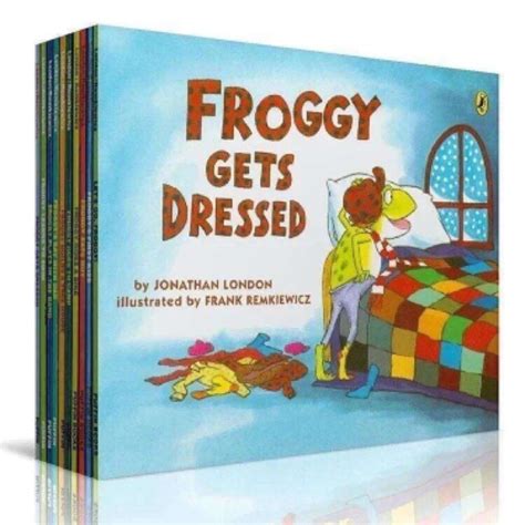 Frog Froggy Collection 1-21 Book Set - English Story Book | Shopee Thailand