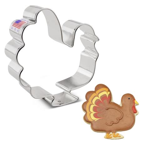 Turkey Cookie Cutter | 3.63 Inch | Ann Clark