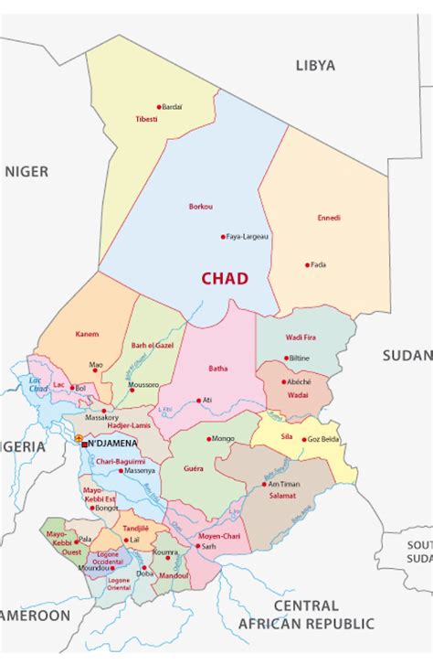 Chad Maps & Facts - World Atlas