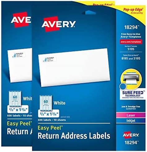 Avery 5195 Label Template Word