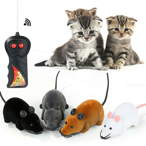 Funny Wireless Electronic Remote Control Mouse Mice Rat Pet Toy For Cats & Dogs - Walmart.com ...