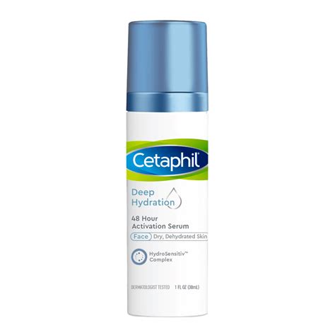 Cetaphil Deep Hydration 48 Hour Activation Serum, 48 Hour Dry Skin Face ...