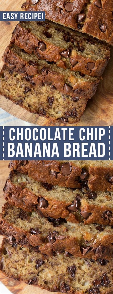 Easy Chocolate Chip Banana Bread - Spoonful of Flavor