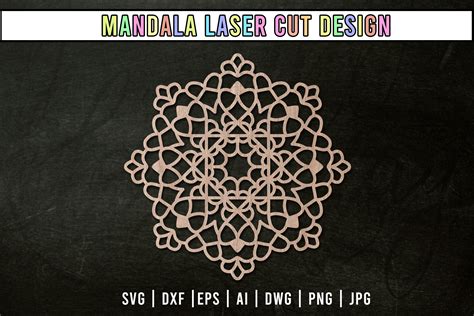 Mandala SVG, Laser Cut Mandala | Graphics ~ Creative Market