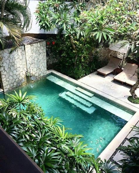 33 Lovely Swimming Pool Garden Ideas To Get Natural Accent - PIMPHOMEE